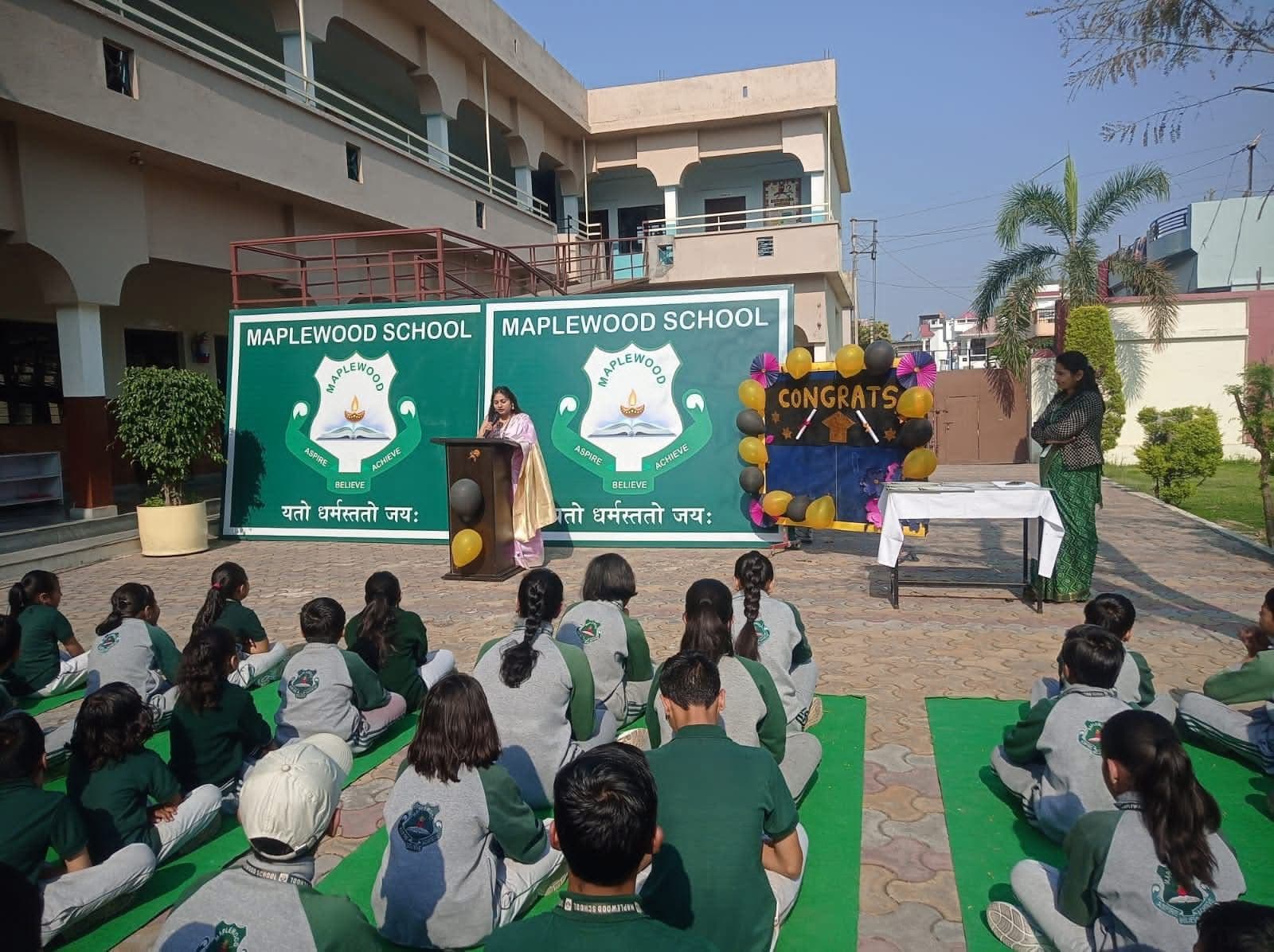 Welcome To Maplewood School